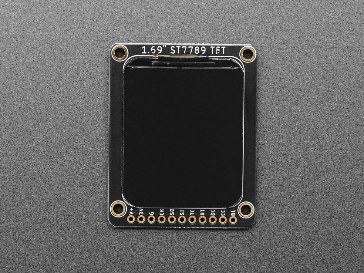 Adafruit 1.69" 280x240 Round Rectangle Color IPS TFT Display (ST7789) - Image 2