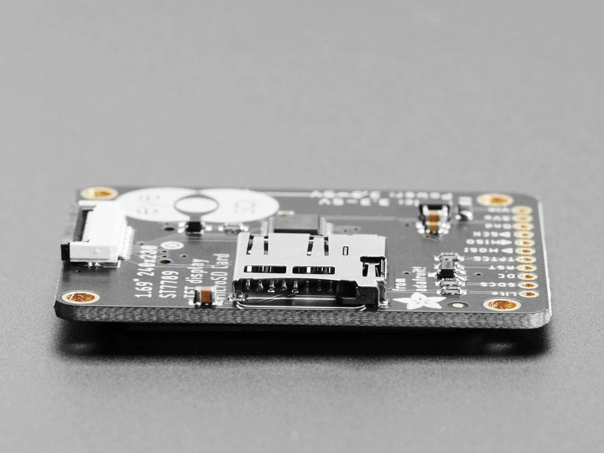 Adafruit 1.69" 280x240 Round Rectangle Color IPS TFT Display (ST7789) - Image 4