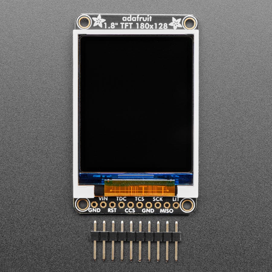 1.8" Color TFT LCD display with MicroSD Card Breakout (ST7735R) - Image 2