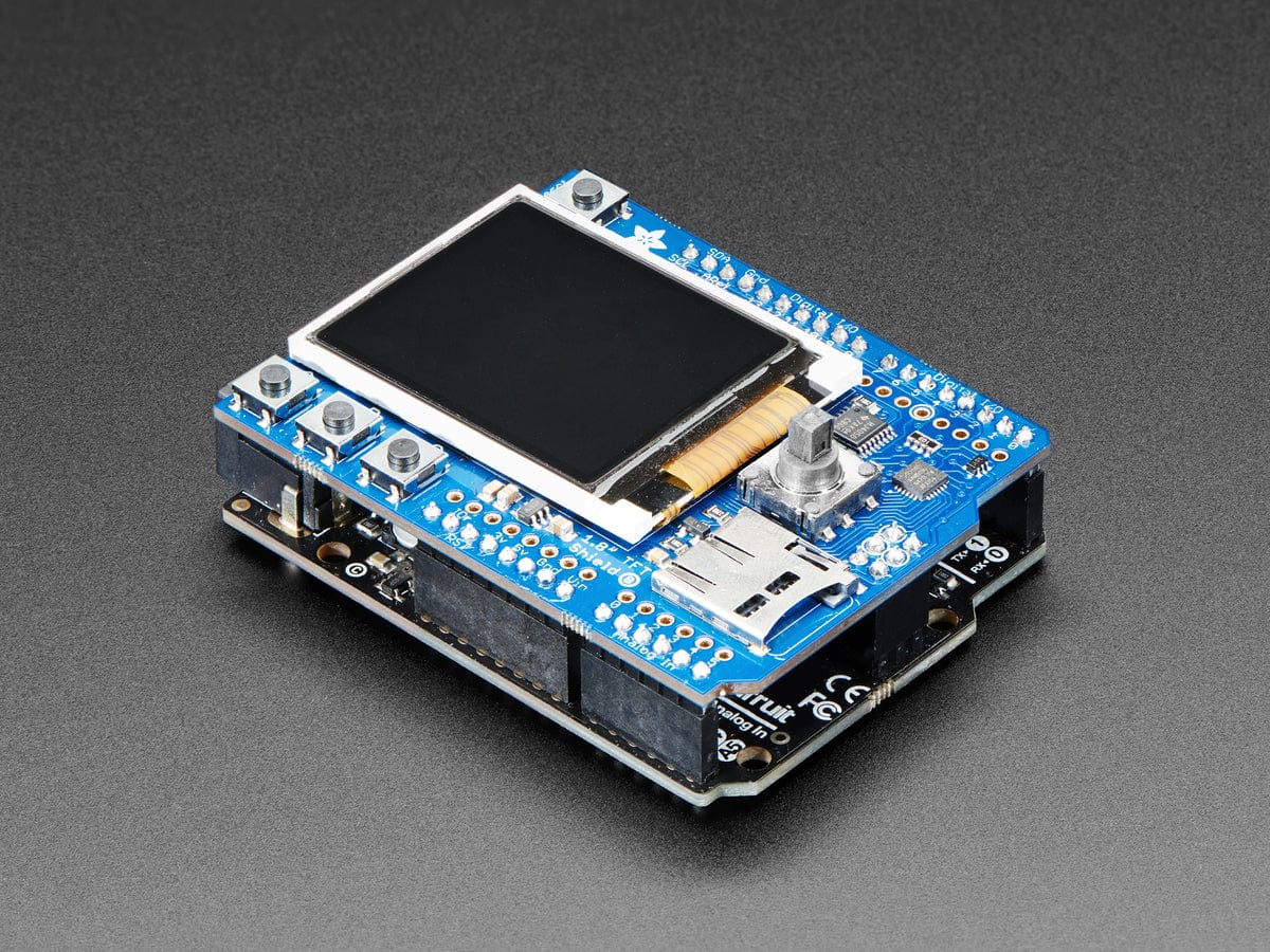 Adafruit 1.8" Color TFT Shield w/microSD and Joystick (v 2) - Image 3
