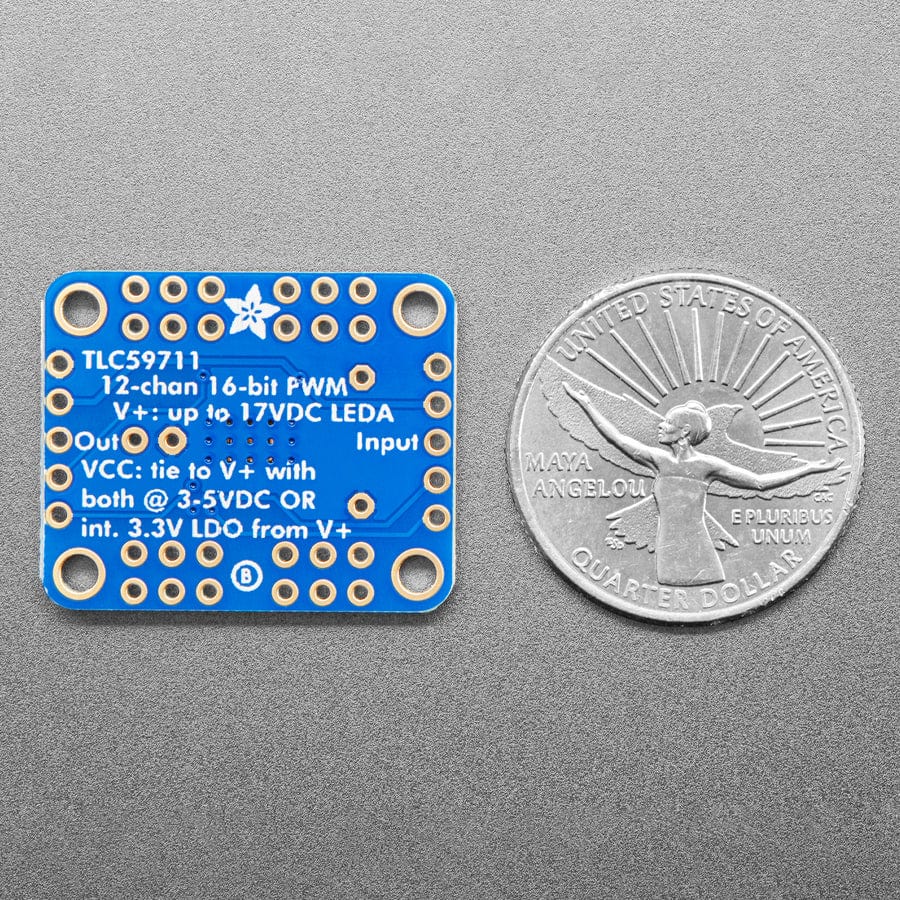 Adafruit 12-Channel 16-bit PWM LED Driver - SPI Interface (TLC59711) - Image 4
