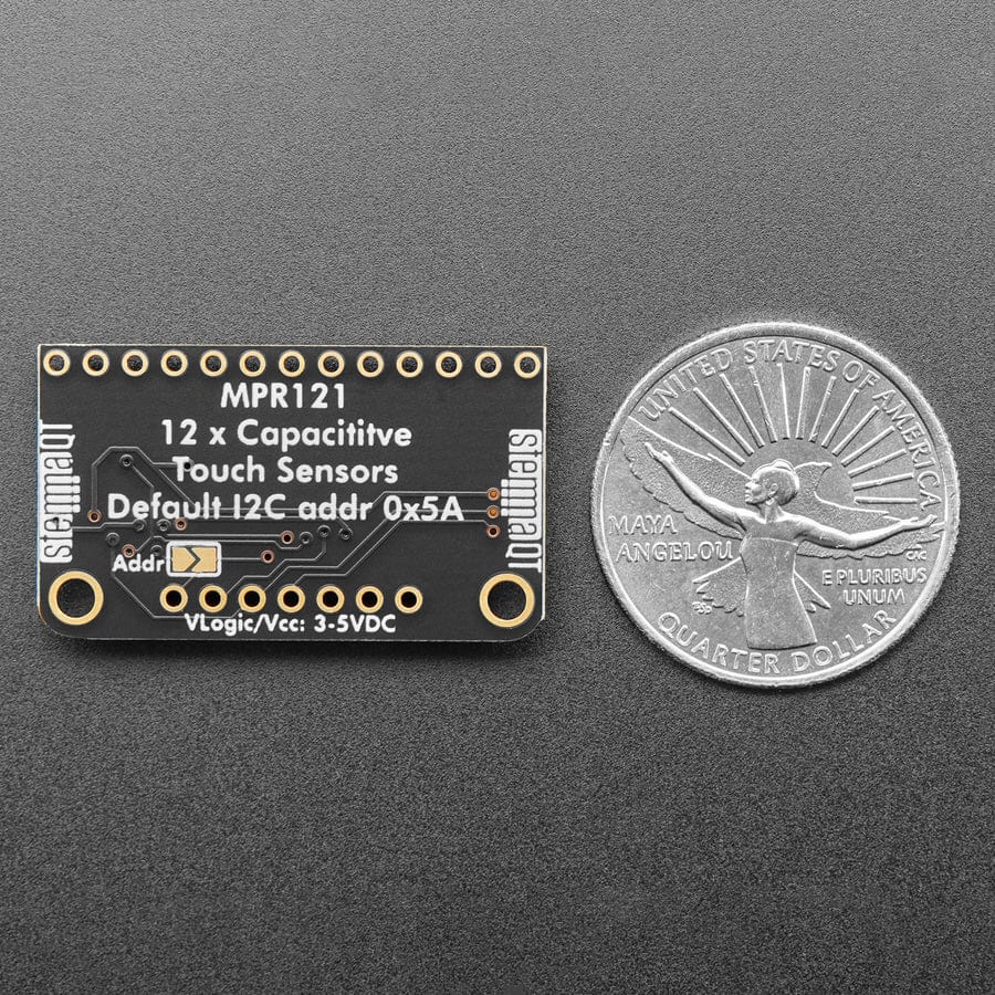 Adafruit 12-Key Capacitive Touch Sensor Breakout - MPR121 (STEMMA QT) - Image 5