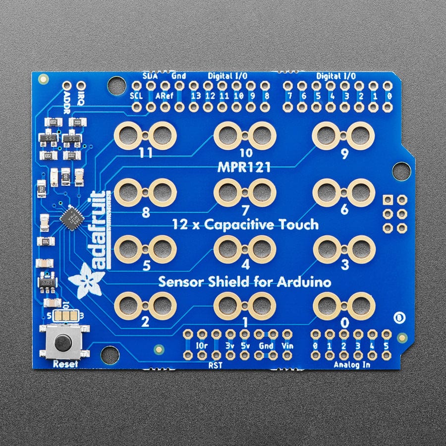 Adafruit 12 x Capacitive Touch Shield for Arduino - MPR121 - Image 2