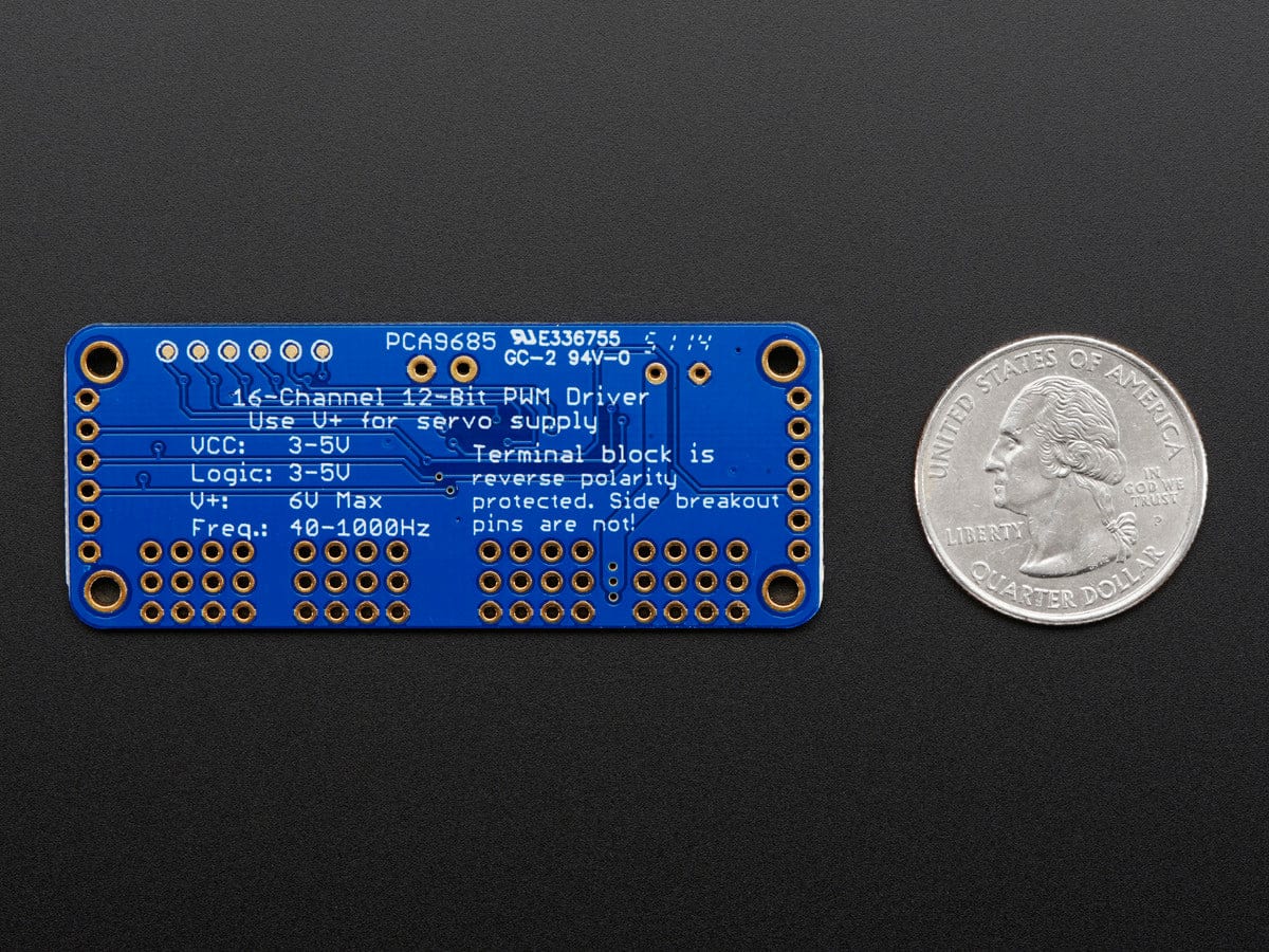 Adafruit 16-Channel 12-bit PWM/Servo Driver - I2C interface (PCA9685) - Image 4