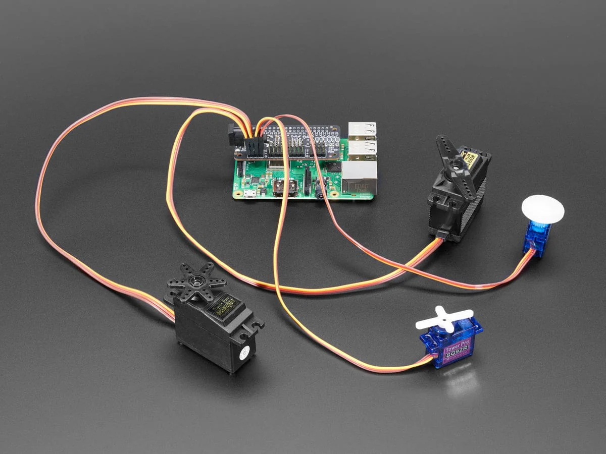 Adafruit 16-Channel PWM / Servo Bonnet for Raspberry Pi - Image 2