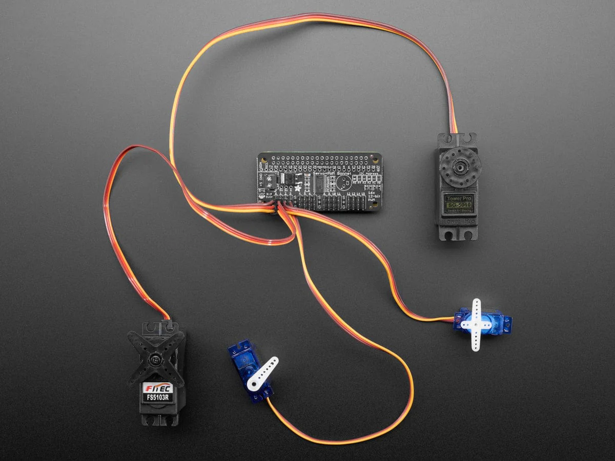 Adafruit 16-Channel PWM / Servo Bonnet for Raspberry Pi - Image 5