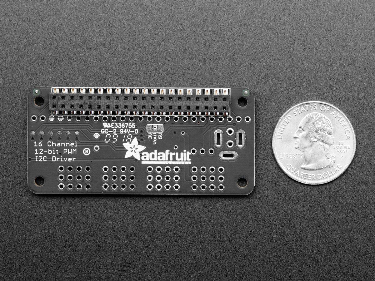 Adafruit 16-Channel PWM / Servo Bonnet for Raspberry Pi - Image 7
