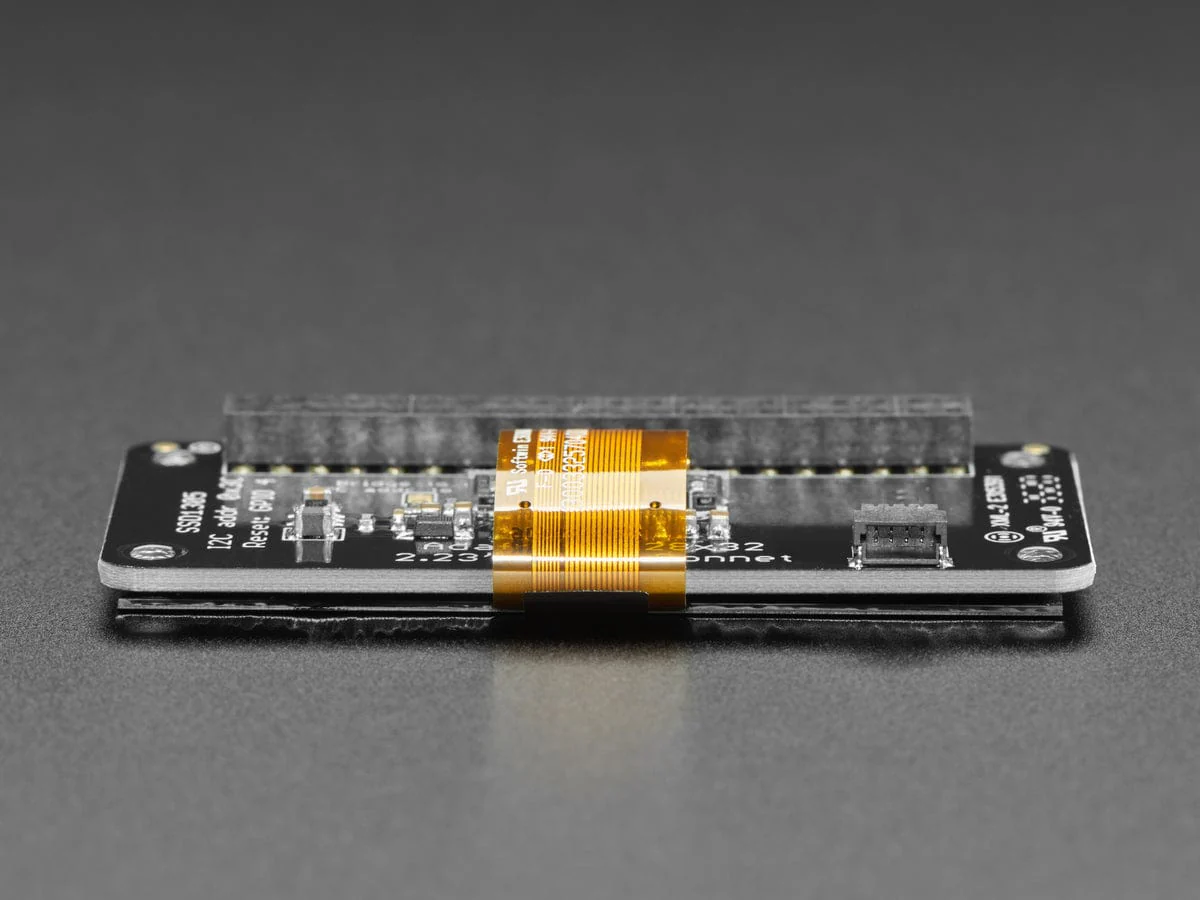 Adafruit 2.23" Monochrome OLED Bonnet for Raspberry Pi - Image 6