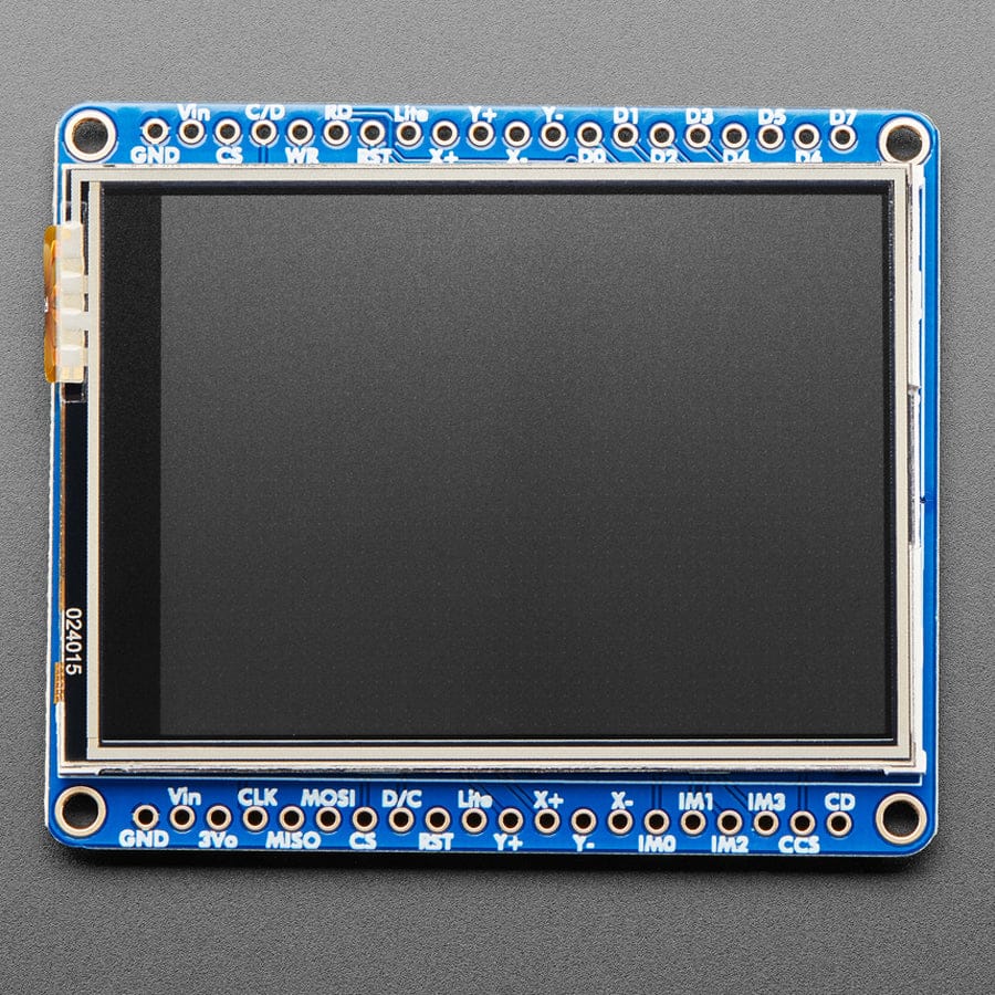 Adafruit 2.4" TFT LCD with Touchscreen Breakout w/MicroSD Socket (ILI9341) - Image 3