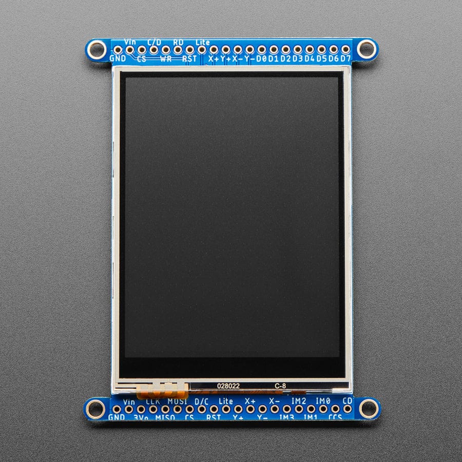 2.8" TFT LCD with Touchscreen Breakout Board with MicroSD Socket (ILI9341) - Image 2