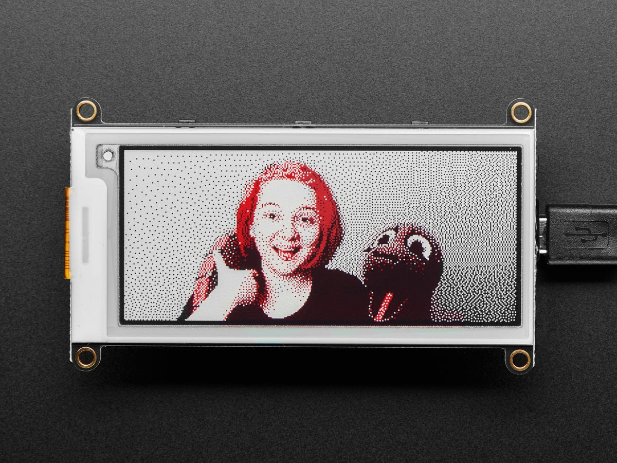 Adafruit 2.9" Tri-Color eInk / ePaper Display FeatherWing (Red Black White) - Image 7