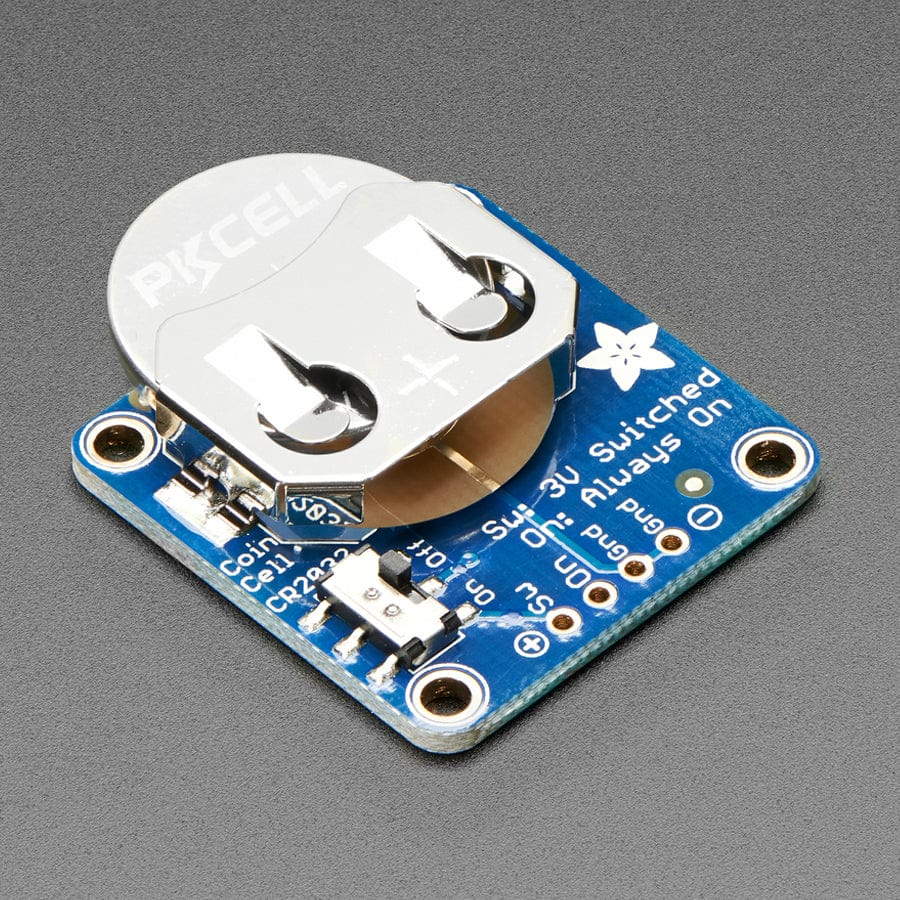 20mm Coin Cell Breakout w/On-Off Switch (CR2032) - Image 2
