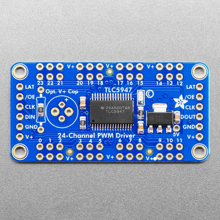 Adafruit 24-Channel 12-bit PWM LED Driver - SPI Interface (TLC5947) - Image 2