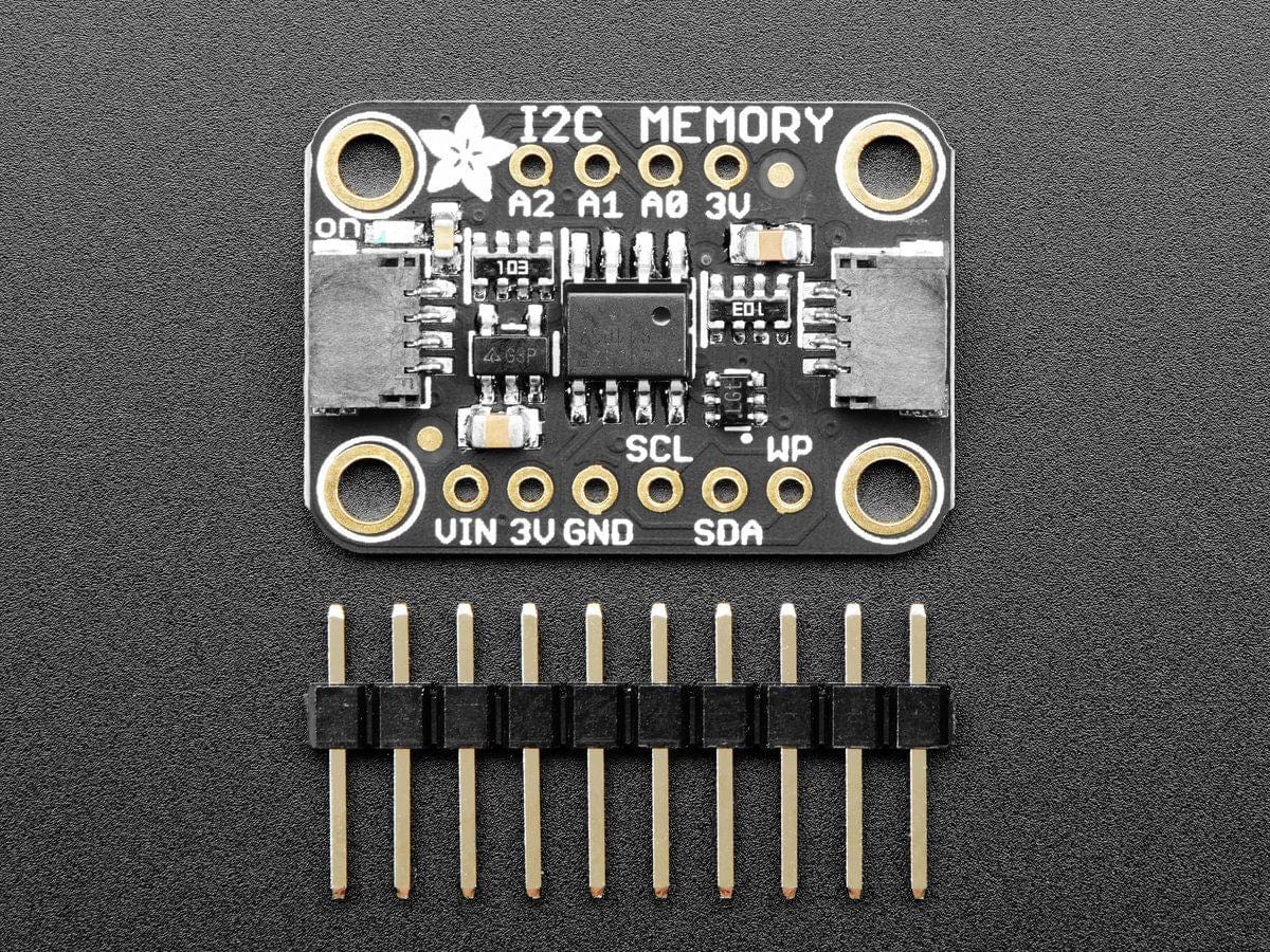 Adafruit 24LC32 I2C EEPROM Breakout - 32Kbit / 4 KB - Stemma QT - Image 2