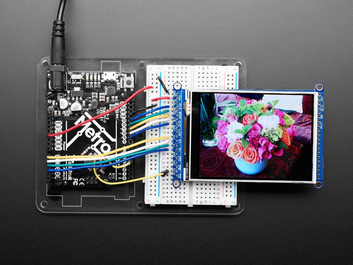 3.2" TFT LCD with Touchscreen Breakout Board w/MicroSD Socket (ILI9341) - Image 6