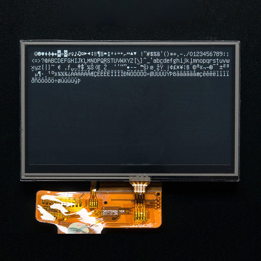 4.3" 40-pin TFT Display - 480 x 272 with Touchscreen - Image 3