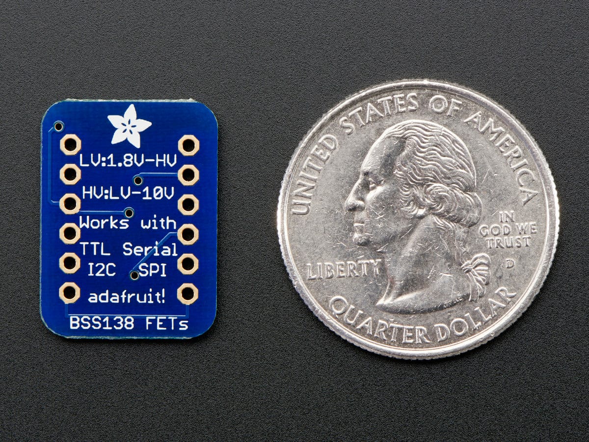 4-channel I2C-safe Bi-directional Logic Level Converter (BSS138) - Image 3