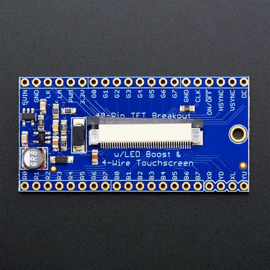 40-pin TFT Friend - FPC Breakout with LED Backlight Driver - Image 2