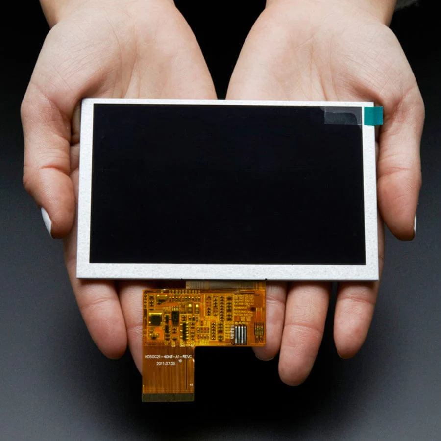 5.0" 40-pin 800 x 480 TFT Display without Touchscreen - Image 2