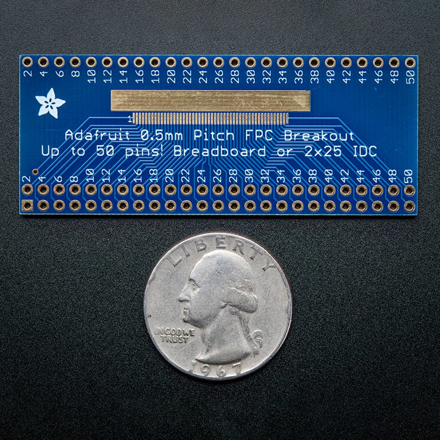 Adafruit 50 pin 0.5mm pitch FPC Adapter - Image 4