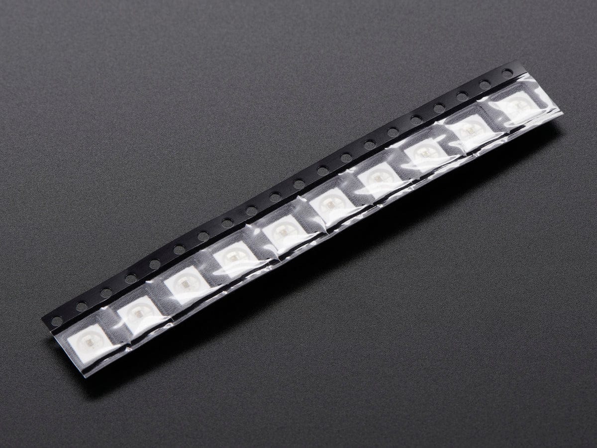 5050 RGB LED with Integrated Driver Chip - 10 Pack [discontinued] - Image 2