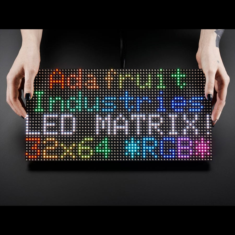 64x32 RGB LED Matrix - 6mm pitch - Image 2