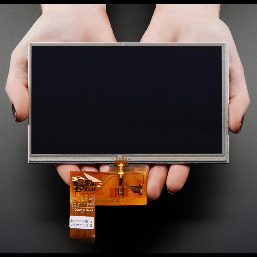 7.0" 40-pin TFT Display - 800x480 with Touchscreen - Image 2