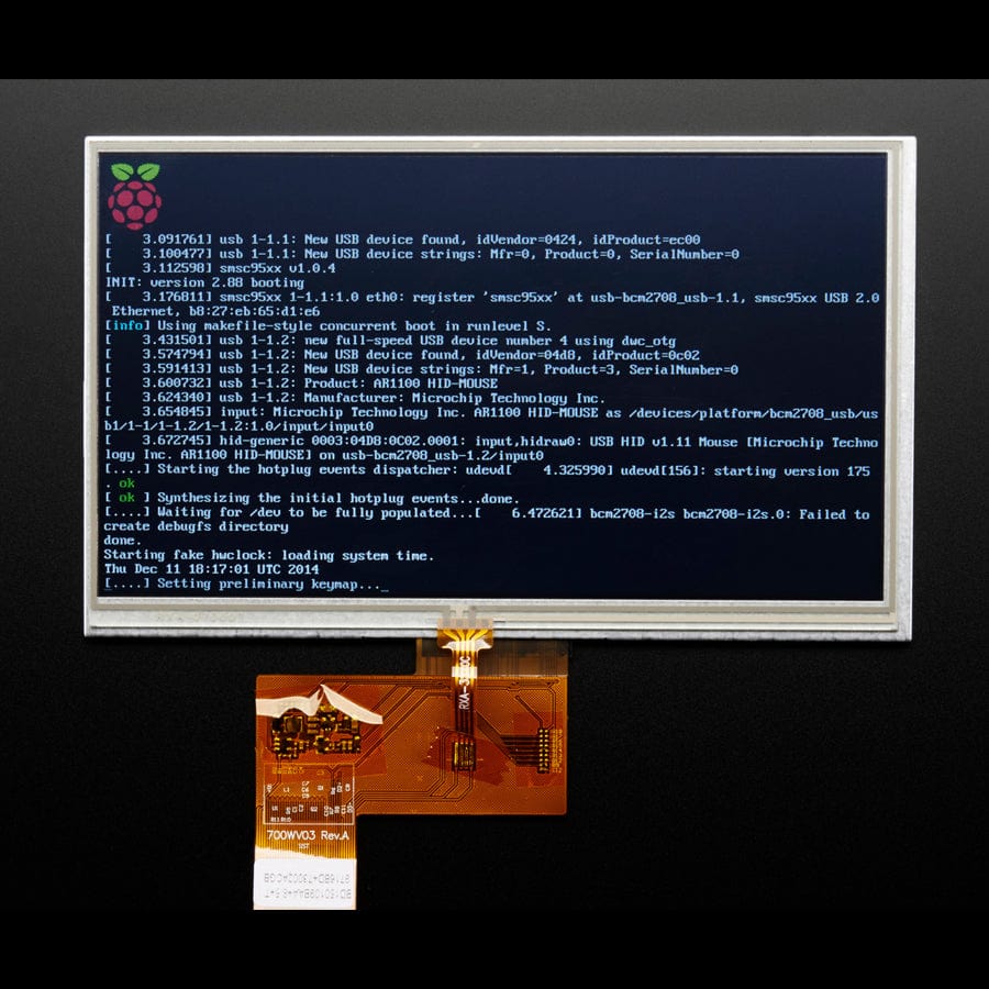 7.0" 40-pin TFT Display - 800x480 with Touchscreen - Image 4