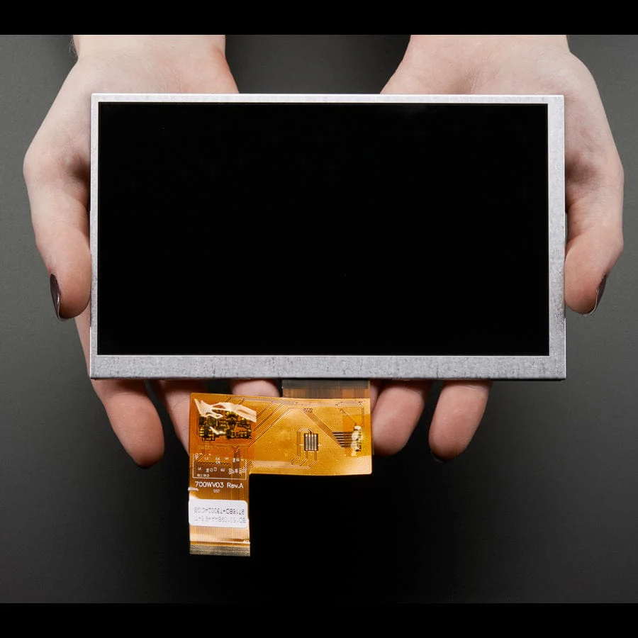 7.0" 40-pin TFT Display - 800x480 without Touchscreen - Image 2