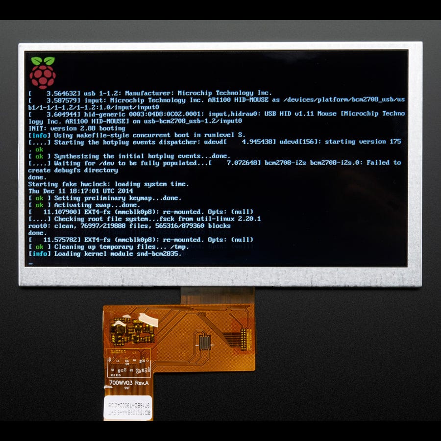 7.0" 40-pin TFT Display - 800x480 without Touchscreen - Image 4