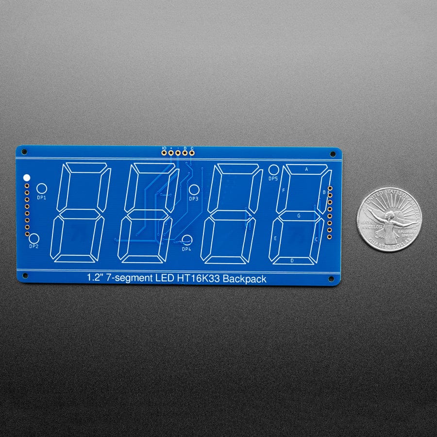Adafruit 7-Segment Backpack - 1.2" Tall Digits - Image 5