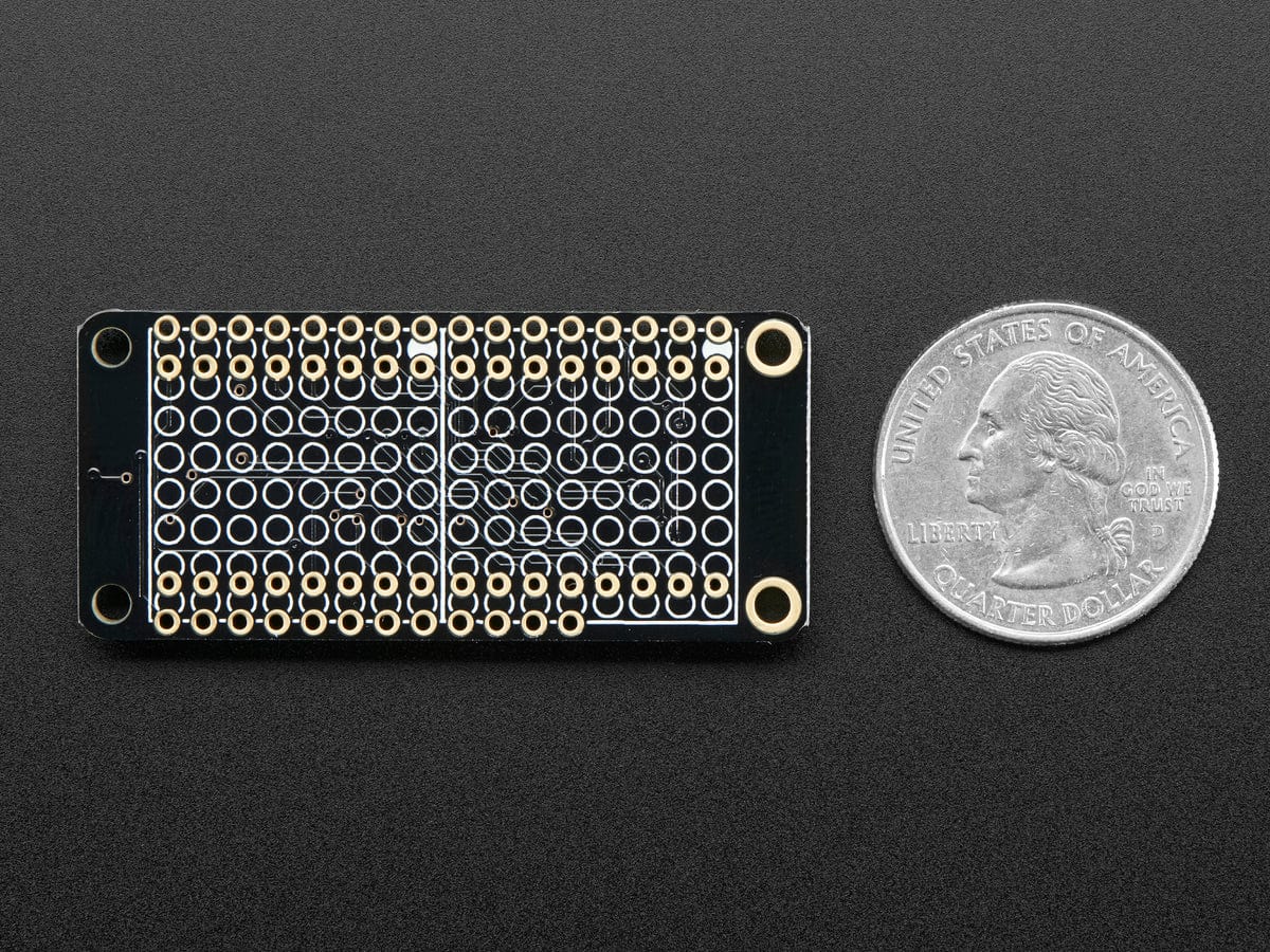 Adafruit 8x16 LED Matrix FeatherWing w/o Matrices - Image 3