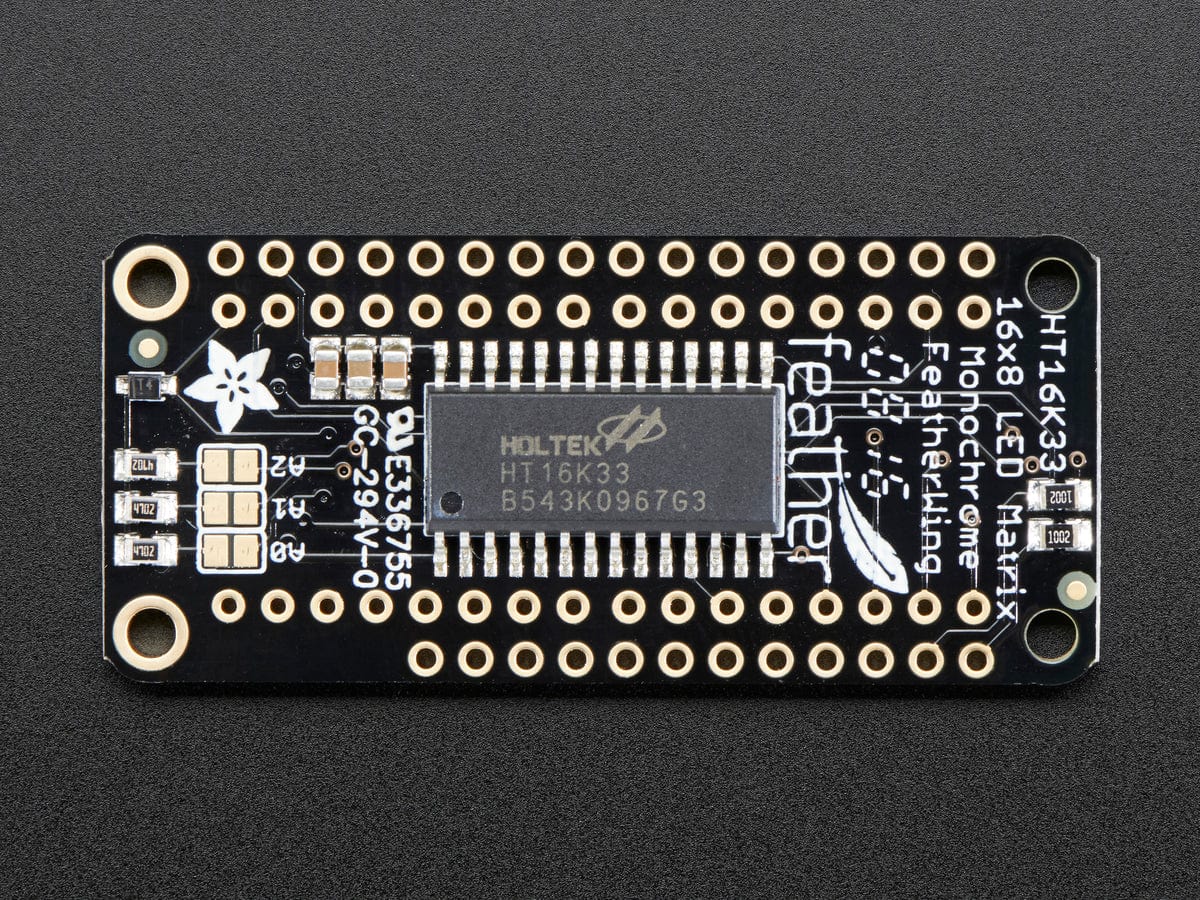 Adafruit 8x16 LED Matrix FeatherWing w/o Matrices - Image 4
