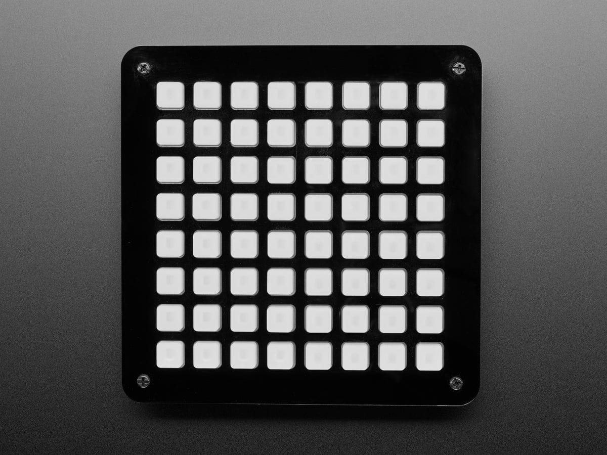 Adafruit 8x8 Trellis Feather M4 Acrylic Enclosure + Hardware Kit - Image 4
