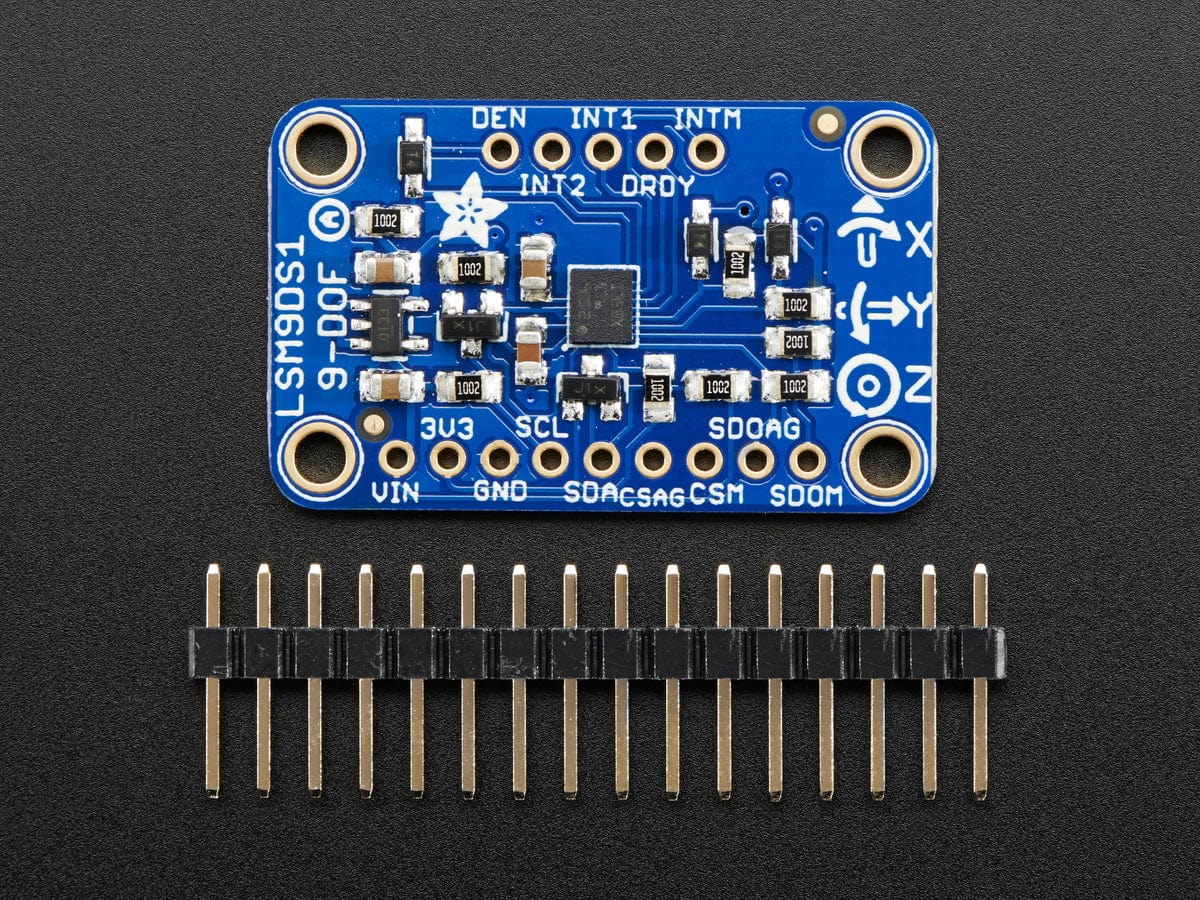 Adafruit 9-DOF Accel/Mag/Gyro+Temp Breakout Board - LSM9DS1 - Image 2