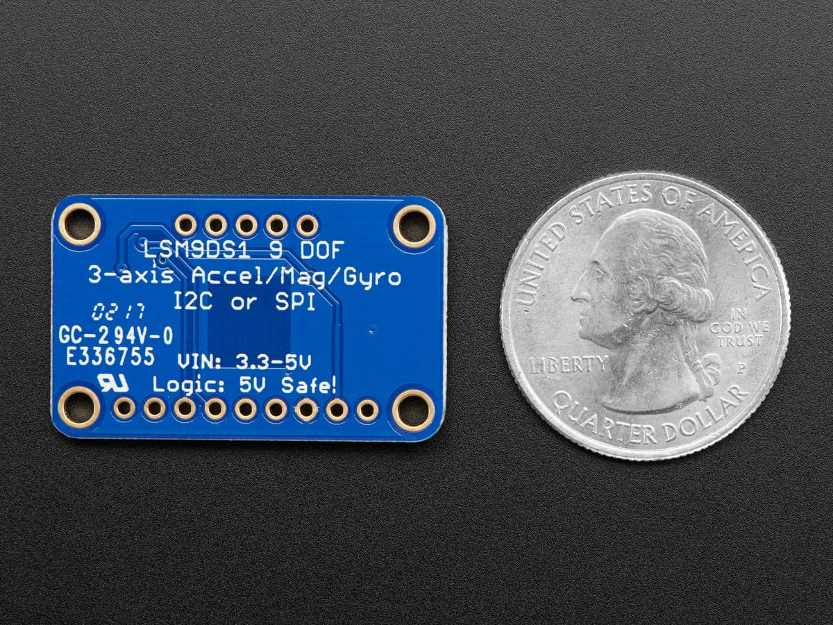 Adafruit 9-DOF Accel/Mag/Gyro+Temp Breakout Board - LSM9DS1 - Image 3