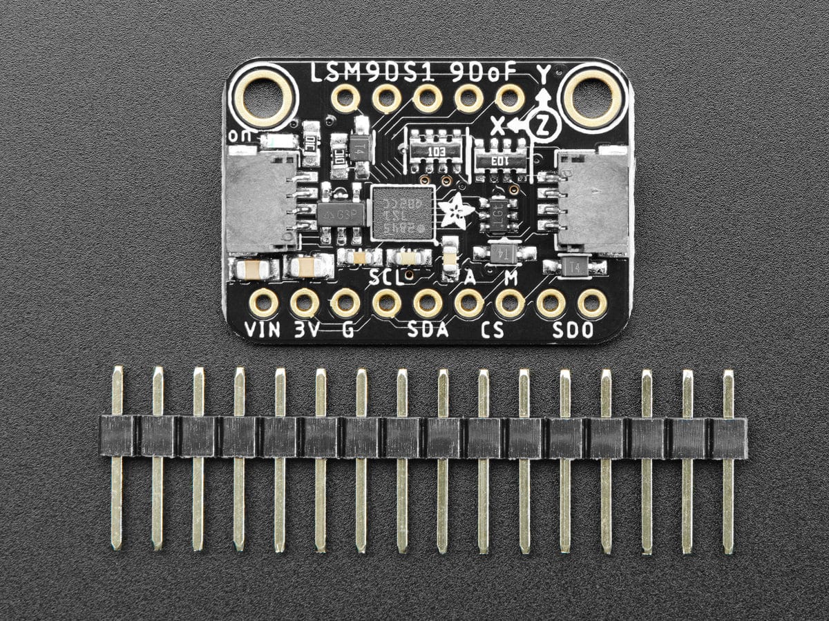 Adafruit 9-DOF LSM9DS1 Breakout Board - STEMMA QT / Qwiic - Image 2
