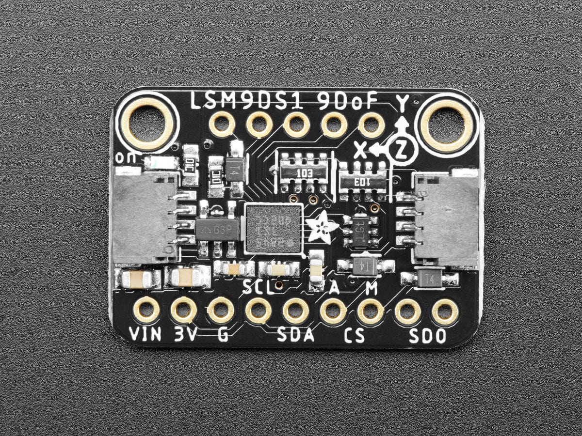 Adafruit 9-DOF LSM9DS1 Breakout Board - STEMMA QT / Qwiic - Image 4