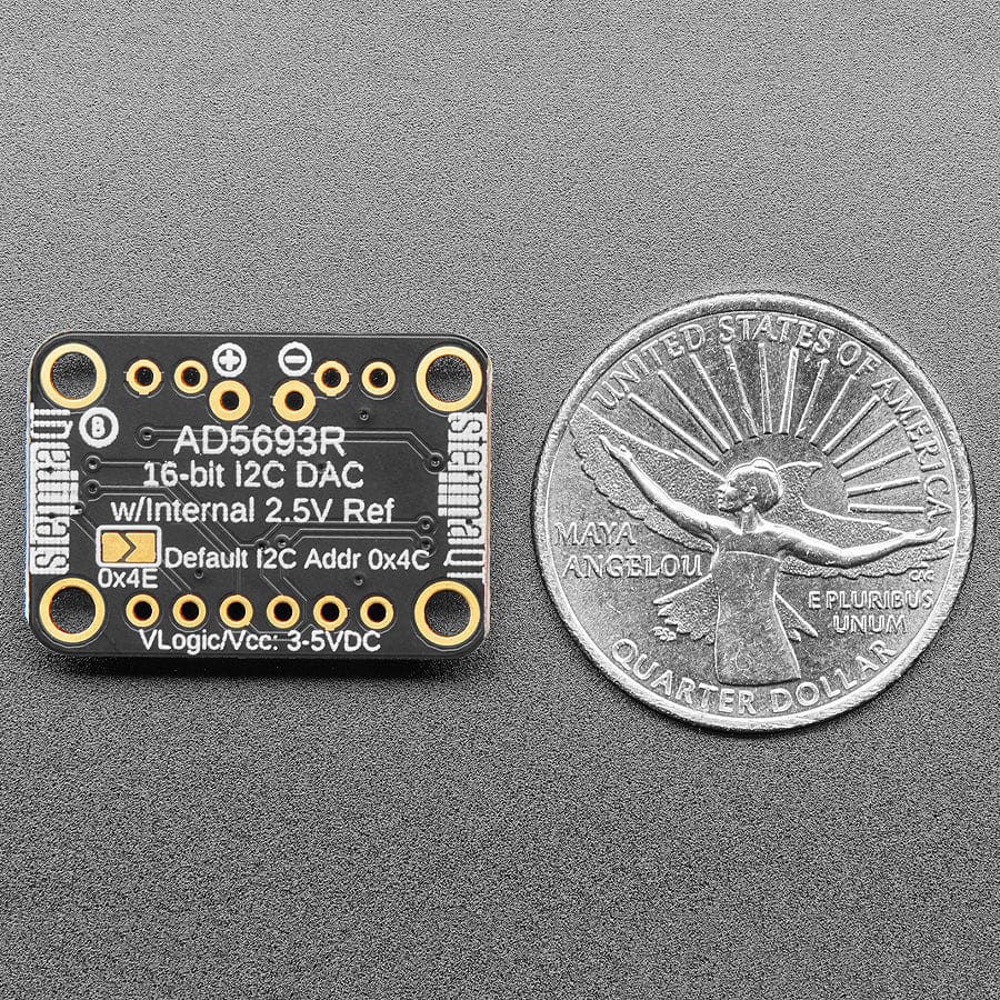 Adafruit AD5693R Breakout Board - 16-Bit DAC with I2C Interface - STEMMA QT / qwiic - Image 5