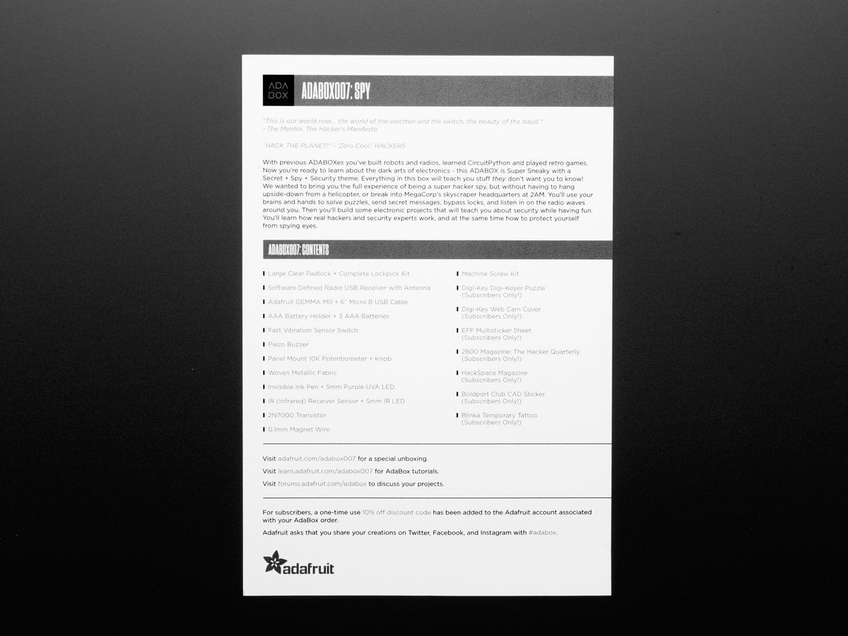 AdaBox007 - SPY [discontinued] - Image 3