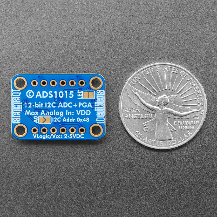 ADS1015 12-Bit ADC - 4 Channel with Programmable Gain Amplifier - STEMMA QT / Qwiic - Image 5