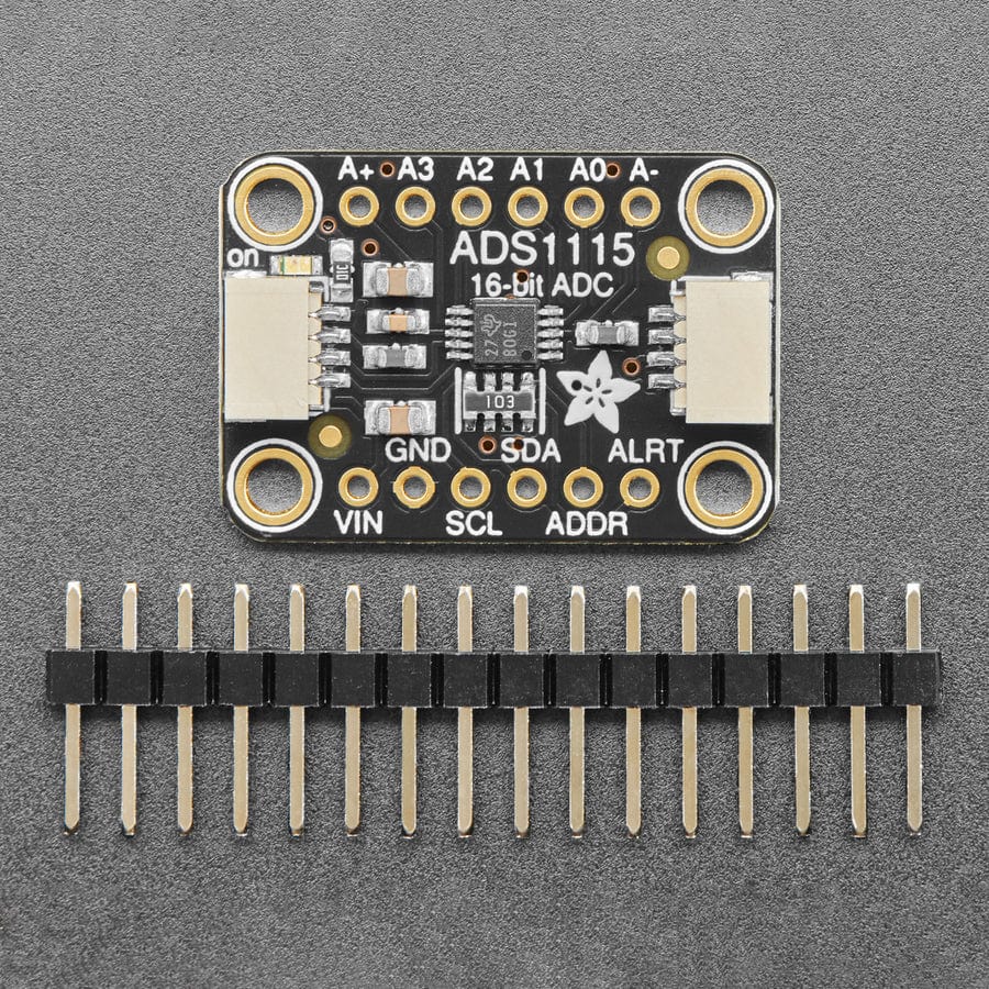 ADS1115 16-Bit ADC - 4 Channel with Programmable Gain Amplifier - STEMMA QT / Qwiic - Image 3