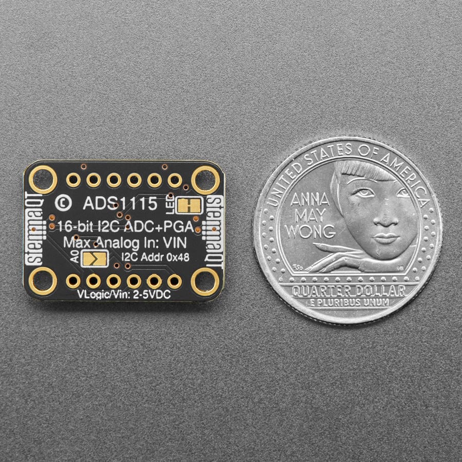 ADS1115 16-Bit ADC - 4 Channel with Programmable Gain Amplifier - STEMMA QT / Qwiic - Image 5