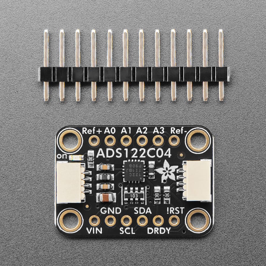 Adafruit ADS122C04 24-Bit ADC - 4 Channel 2-kSPS - Image 2