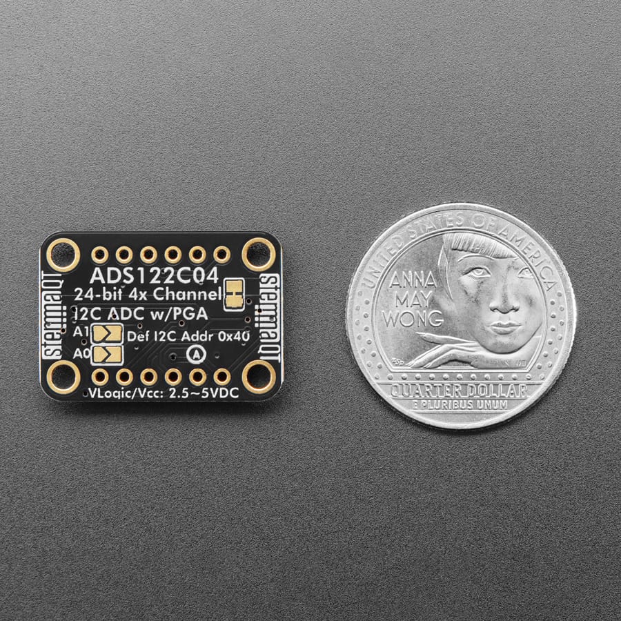 Adafruit ADS122C04 24-Bit ADC - 4 Channel 2-kSPS - Image 5