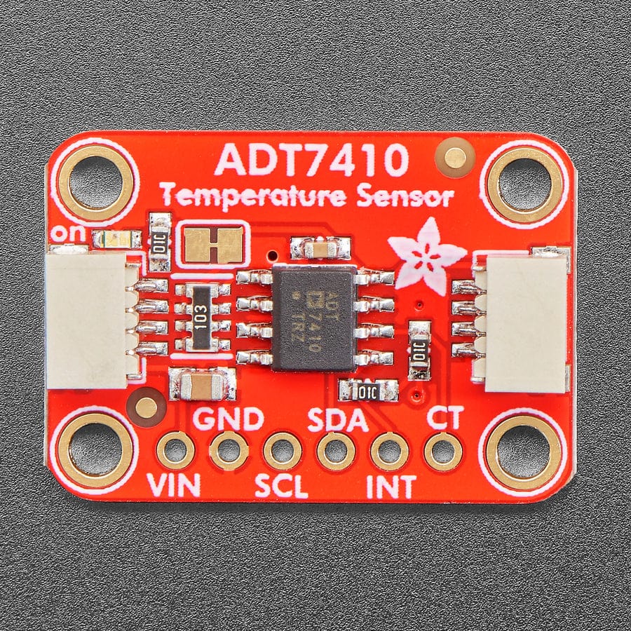ADT7410 High Accuracy I2C Temperature Sensor Breakout Board - Image 2