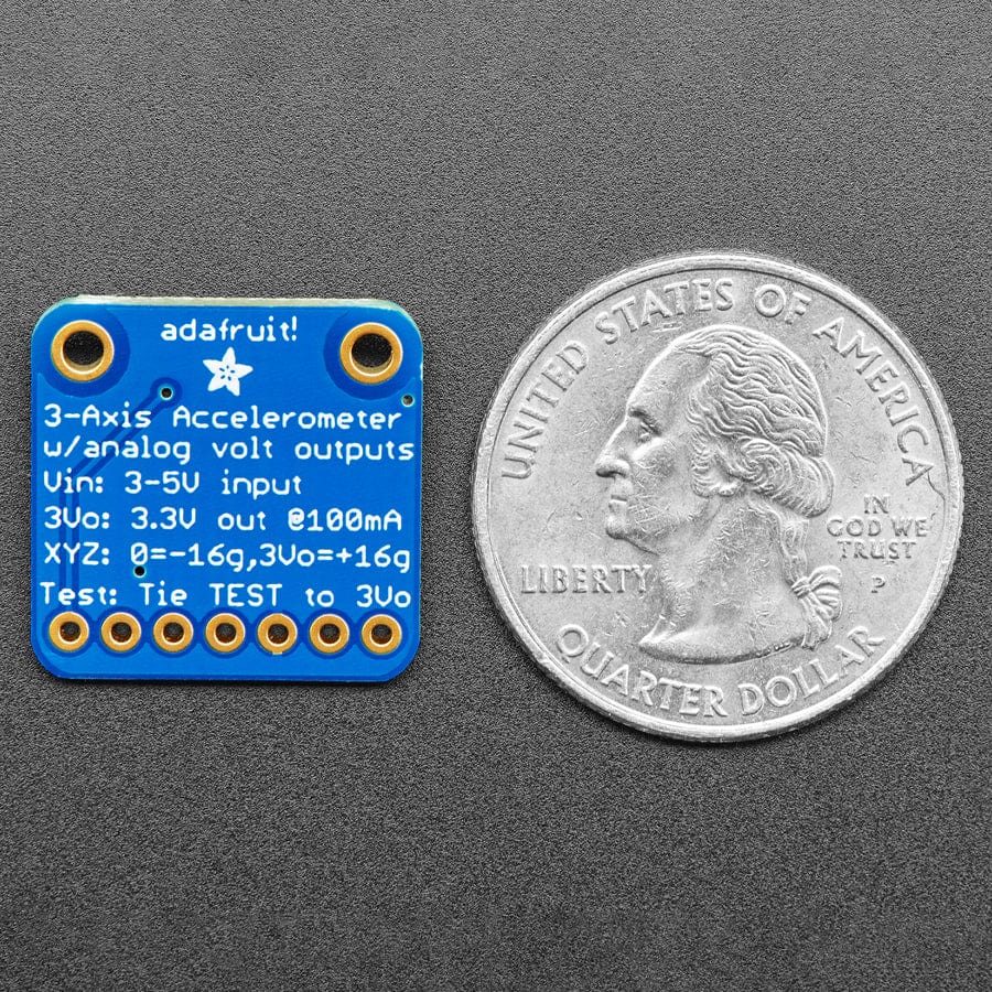 ADXL326 - 5V ready triple-axis accelerometer (+-16g analog out) - Image 4