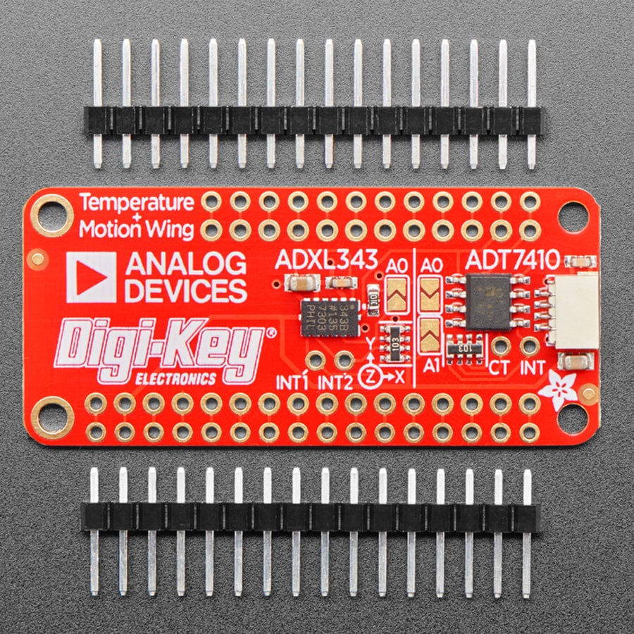 Adafruit ADXL343 + ADT7410 Sensor FeatherWing - Image 3