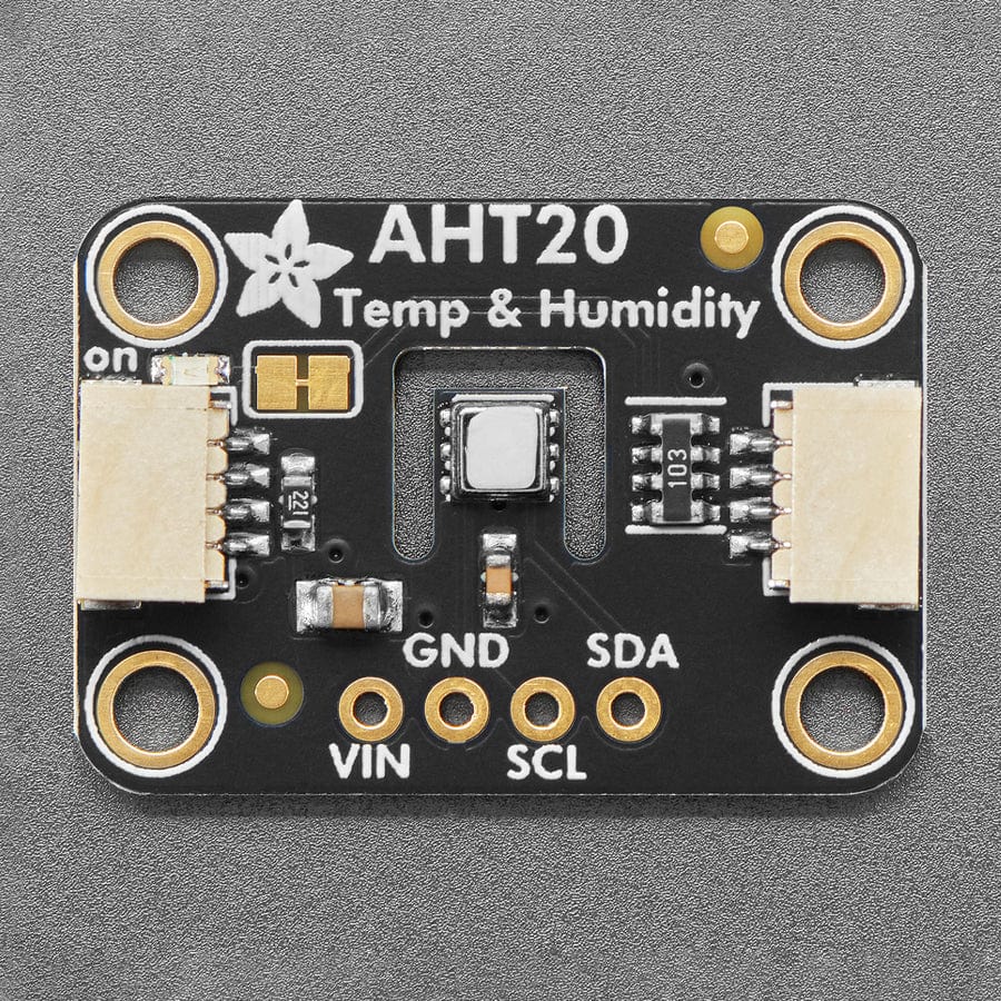 Adafruit AHT20 - Temperature & Humidity Sensor Breakout Board - STEMMA QT / Qwiic - Image 2
