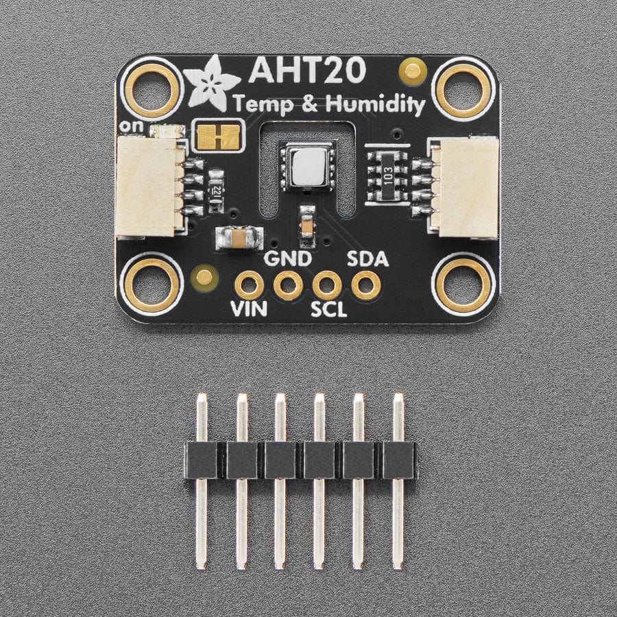 Adafruit AHT20 - Temperature & Humidity Sensor Breakout Board - STEMMA QT / Qwiic - Image 3